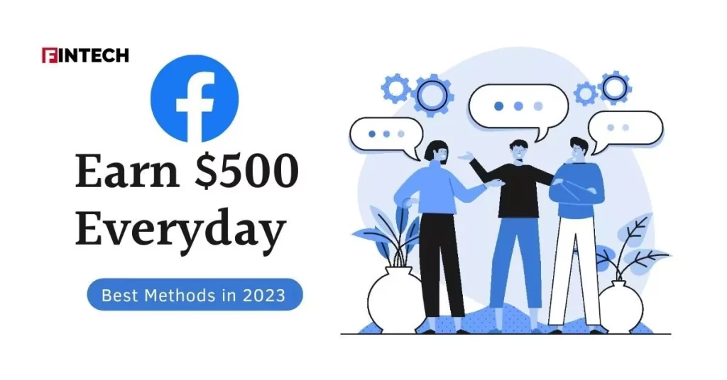 How to earn money on facebook $500 every day